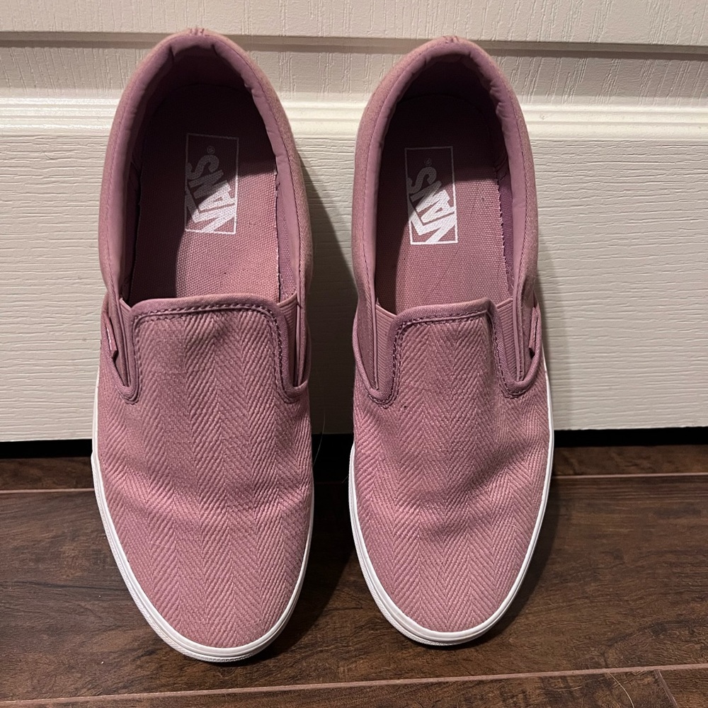 Women’s size 11 Vans slip ons